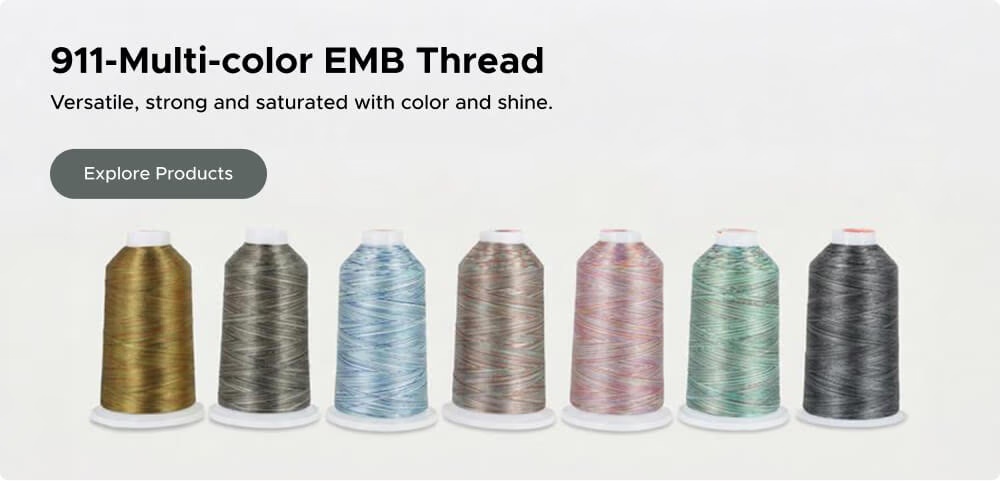 911-Multi-color EMB Thread