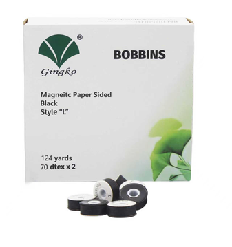 106 Magnetic Paper Sided - Black (L style)