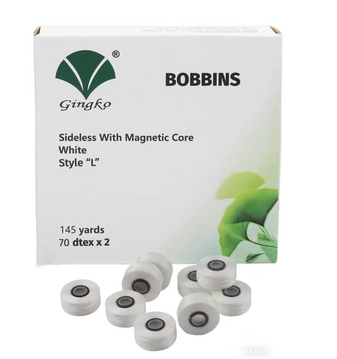 107 Sideless With Magnetic Core - White (L style)